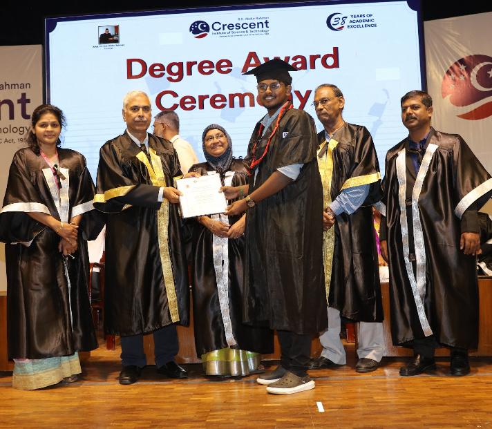 Rohith V.H Graduation Photo
